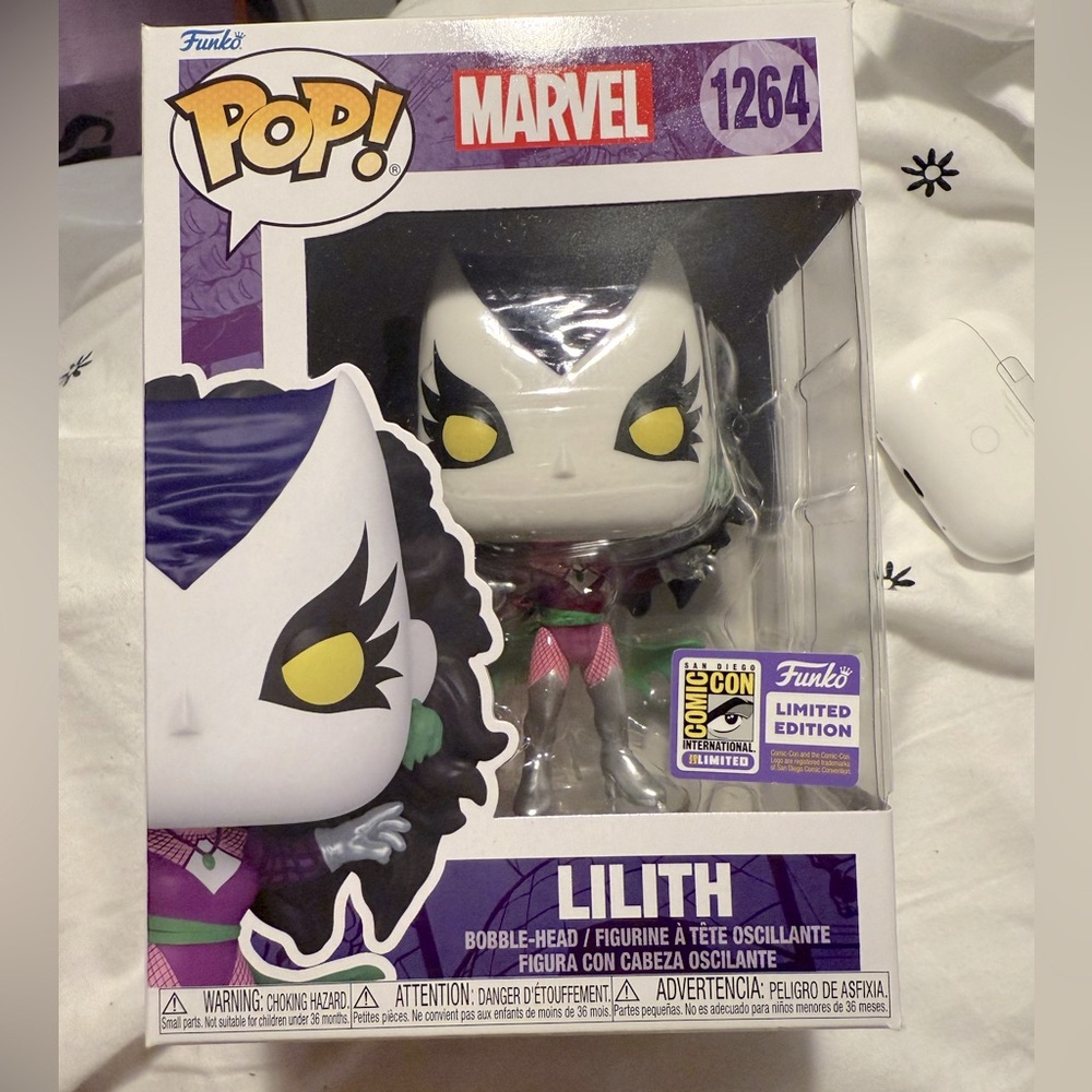 FUNKO POP MARVEL LILITH NIB